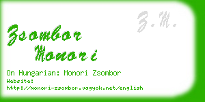 zsombor monori business card